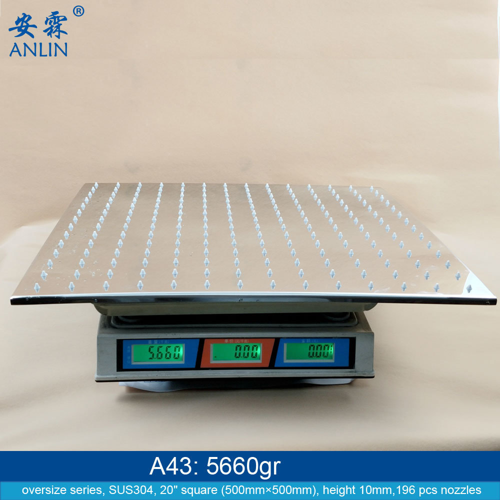 500*500mm Ultra宽步行巨大的淋浴